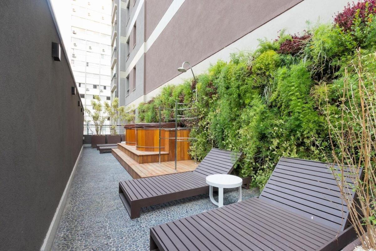 Studio 31 M2 Com Terraco Parque Ibirapuera Itaim Bibi Sao Paulo Dış mekan fotoğraf